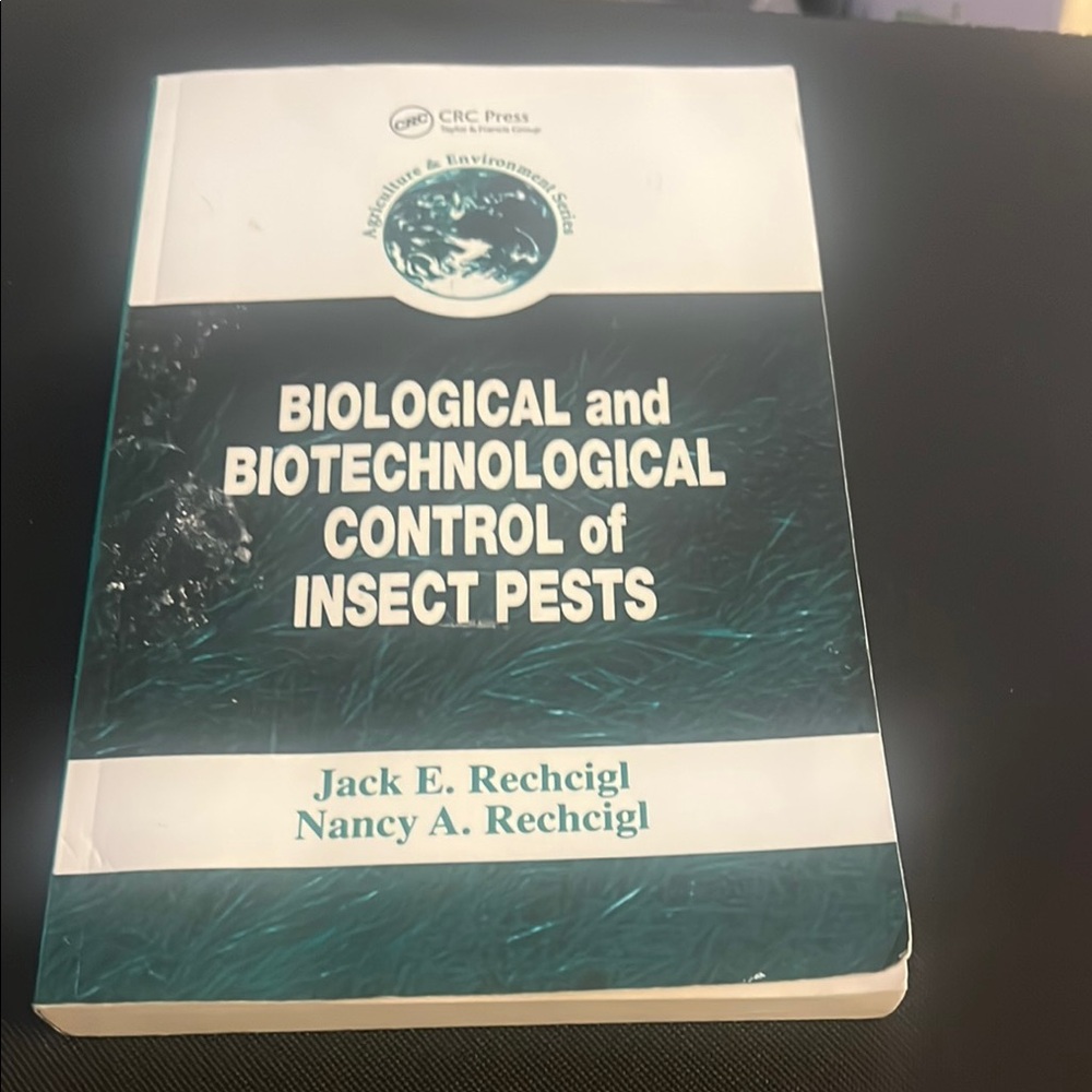 Biological and Biotechnological Control of Insect Pest GUC! CRC Press